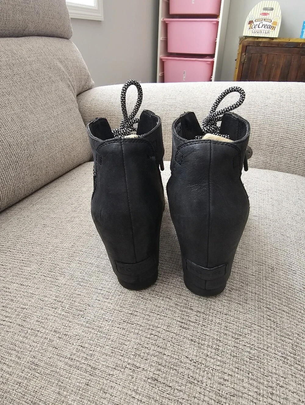 Sorel Women's Joanie Lace Wedge Size 9